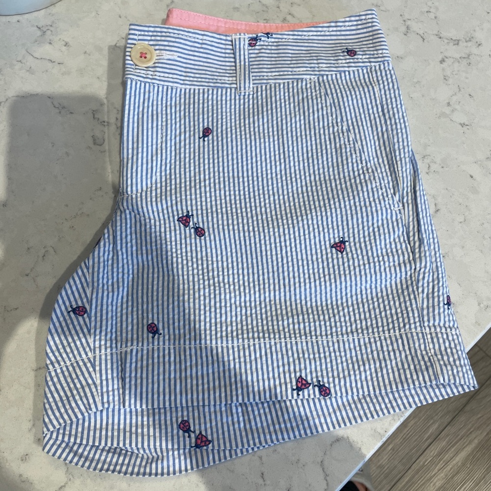 Lilly Pulitzer seersucker shorts